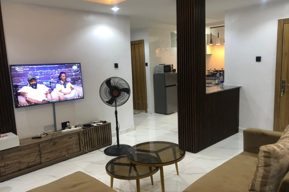 two bedroom shorlet apartment lagos main land